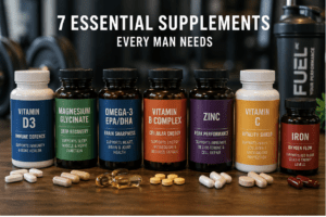 7 essentials supplements for men 